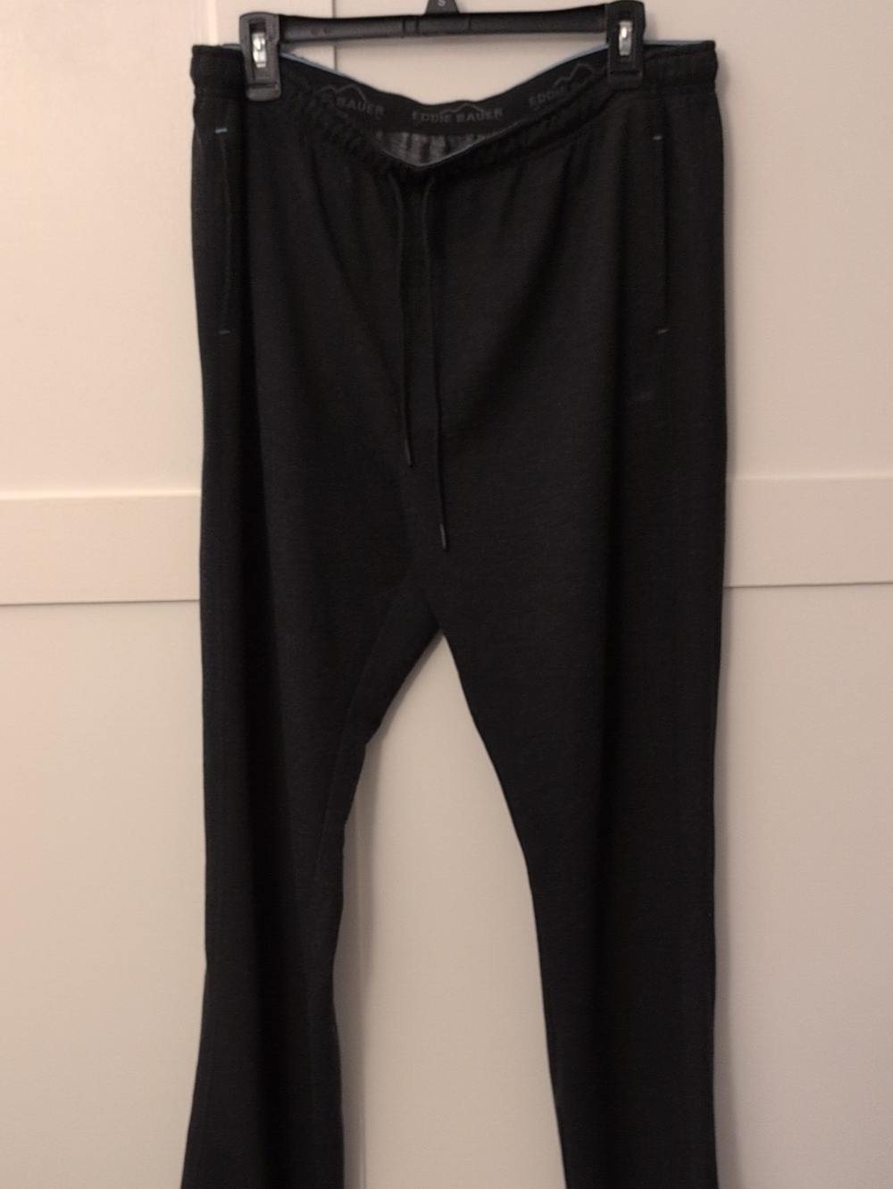 Eddie Bauer Men's Black Drawstring Sweatpants